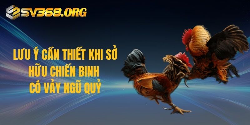 Lưu ý cần thiết khi sở hữu chiến binh có vảy ngũ quỷ